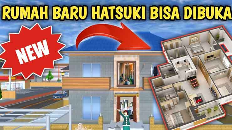 Cara Buka Rumah Hatsuki di Sakura School Simulator Misterius