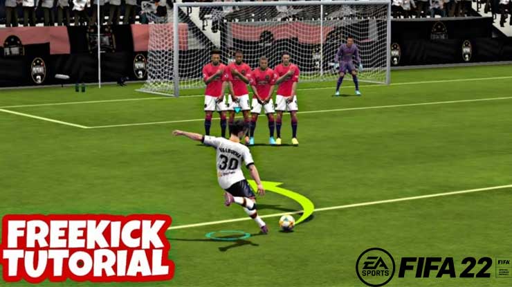 Cara Melakukan Free Kick di FIFA Mobile