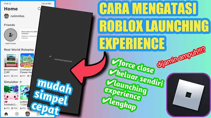 Cara Mengatasi Launching Experience di Roblox 1