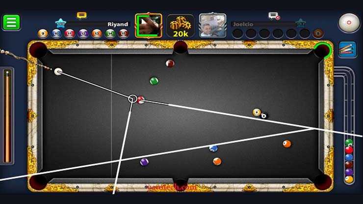 Features of 8 Ball Pool Mod Apk Long Line