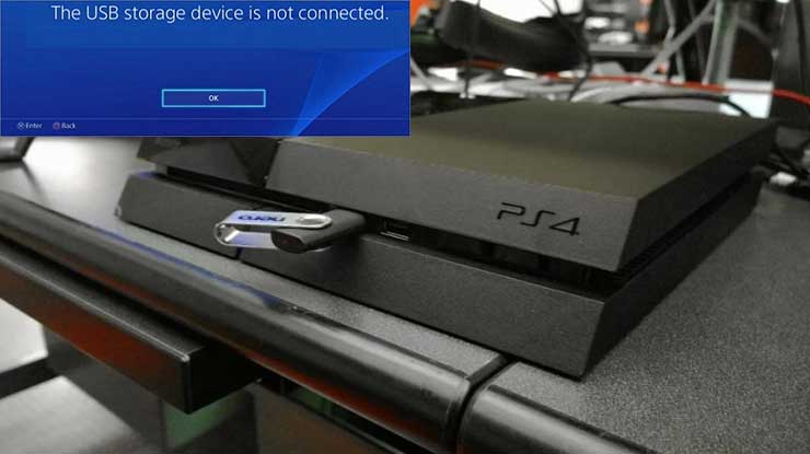Unreadable Flash Drive on PS4