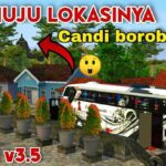 Lokasi Candi Borobudur di Bussid Mod Rute di Map