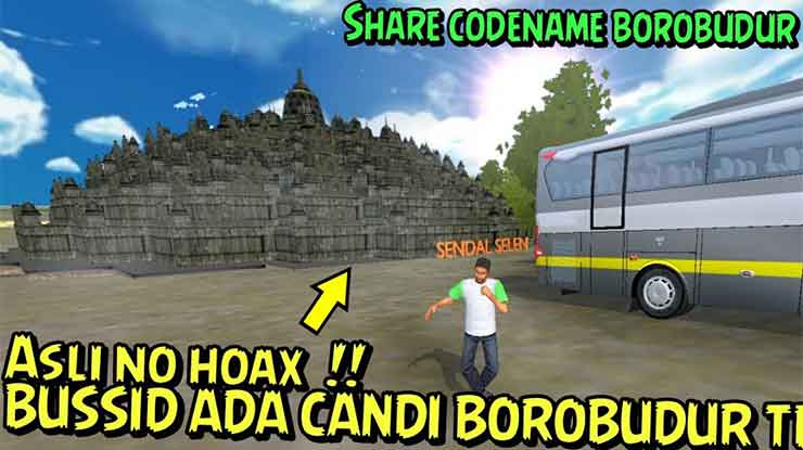 MOD Candi Borobudur Bus Simulator ID