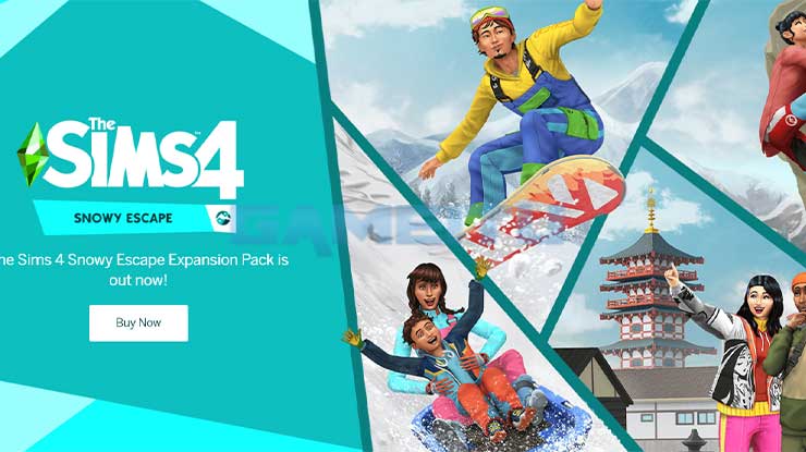 The Sims 4 Snowy Escape