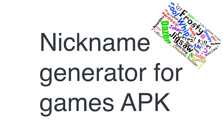 Aplikasi Nickname Game Generator Terbaik