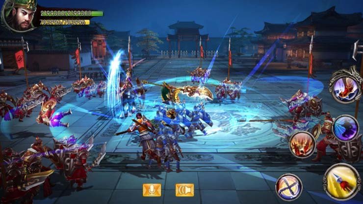 8. Game Pedang Offline Kingdom Warriors