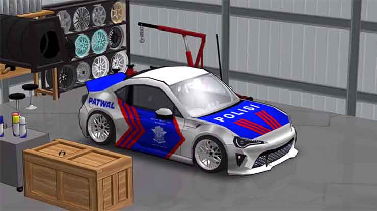 Livery GT86 Polisi