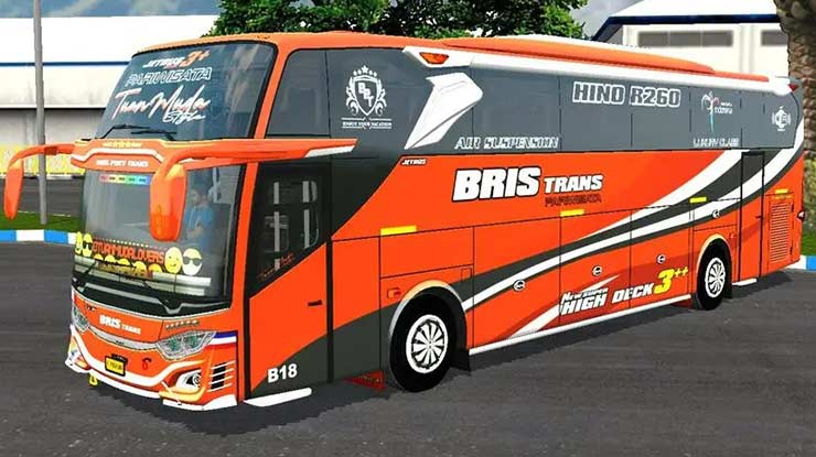 Livery Bussid BRIS Trans