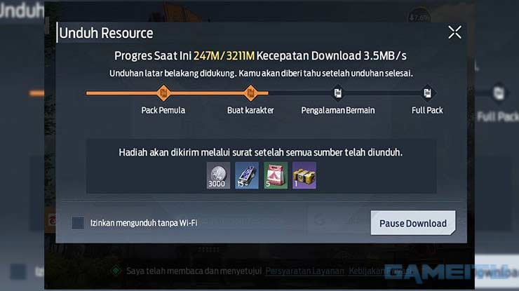 Full Size Garena Undawn copy