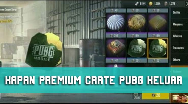 Kapan Premium Crate PUBG Keluar