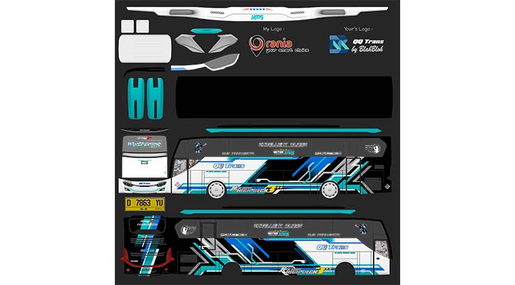 Livery Winspector JB3+ Full Branding