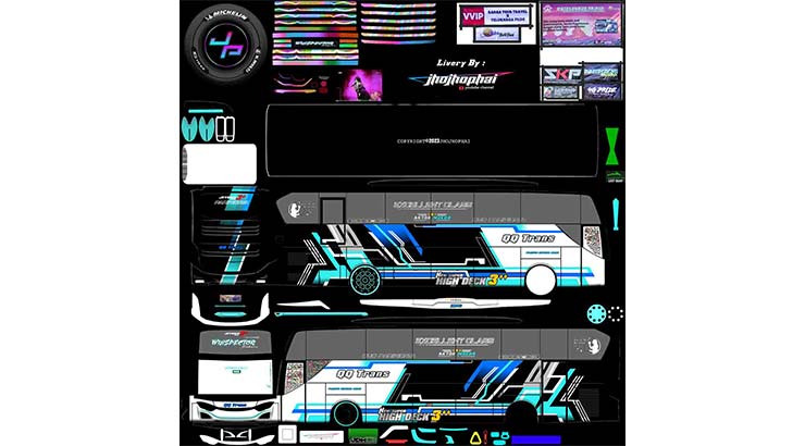 Livery Winspector SHD Jetbus 3+