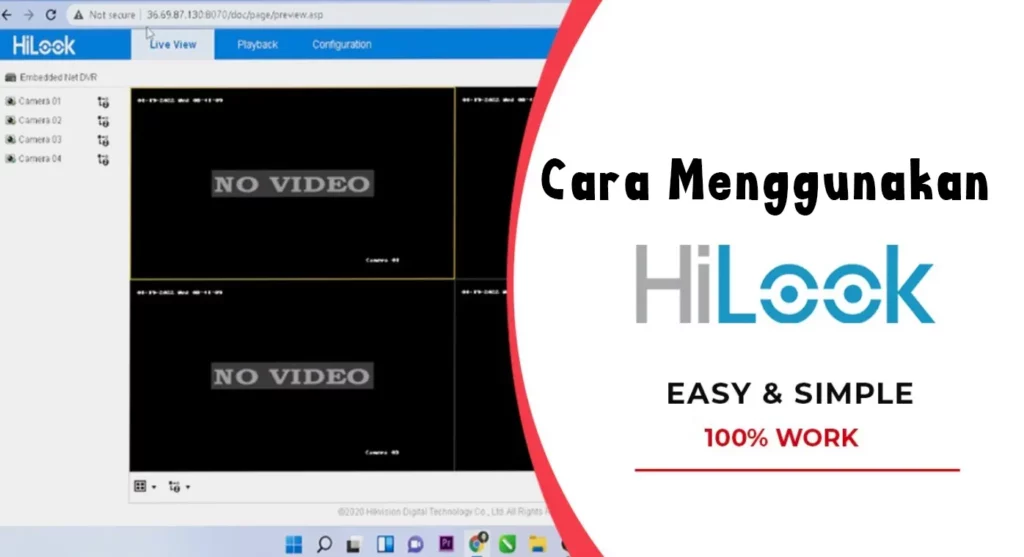 Cara Menggunakan HiLookVision untuk PC