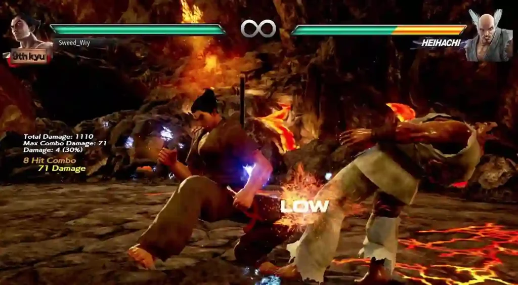 Kazuya Mishima Twin Pistons Combo Tekken 5