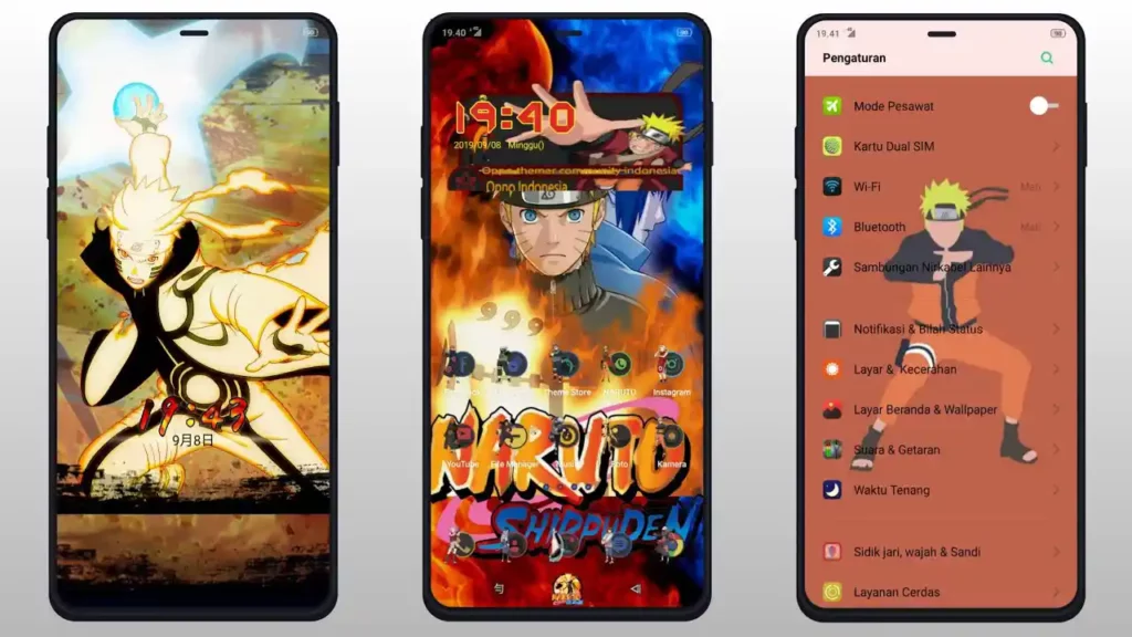 Rekomendasi Tema Android Naruto Terbaik