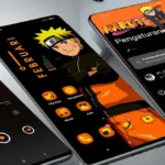 Tema Android Naruto Keren, Cara Download dan Pasang