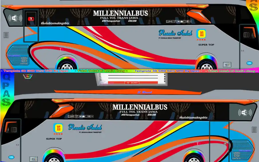 21. Rosalia Indah Jetbus 3 Millennial SHD