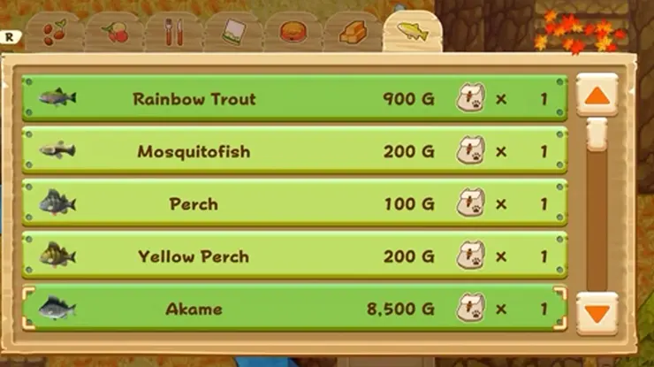 Daftar Harga Ikan Harvest Moon terbaru