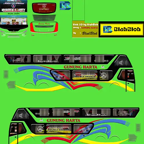 Livery Bimasena SDD Gunung Harta Hijau V1