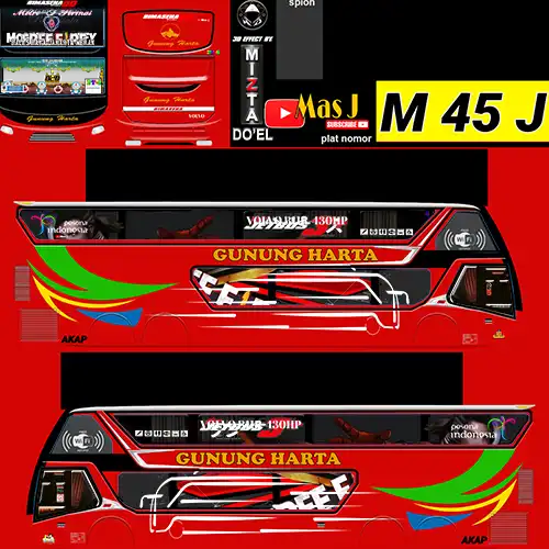 Livery Bimasena SDD Gunung Harta Merah V2