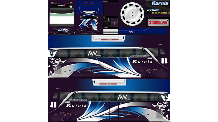 Livery Kurnia AW Series Ungu SHD