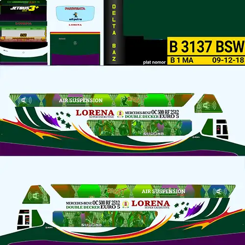 Livery Lorena DD Executive Original Version