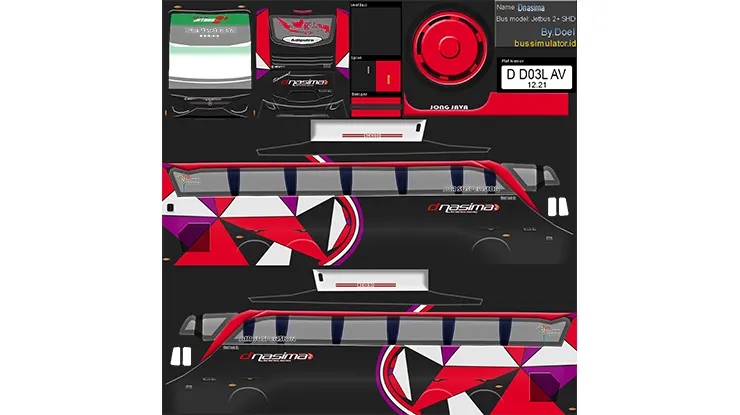 Livery Sadewa D’nasima Borderless Journey SHD