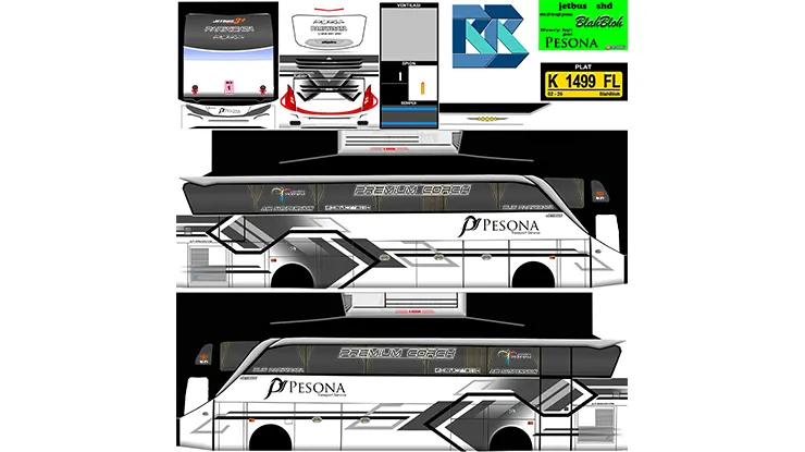 Livery Sadewa Pesona 08 Premium SHD