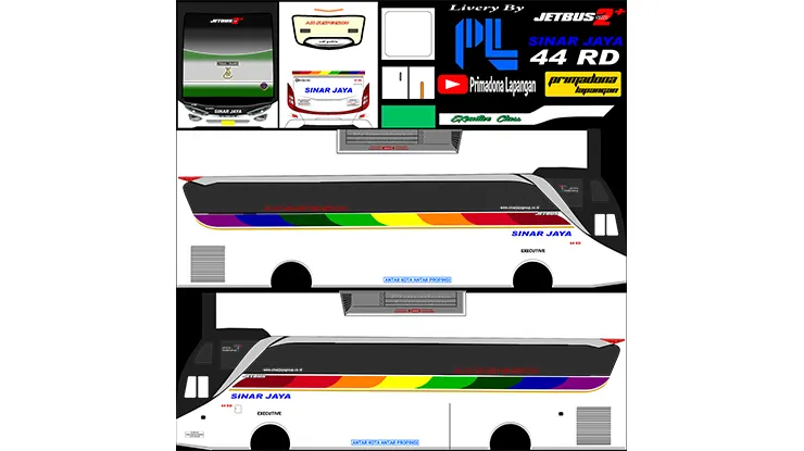 Livery Sadewa SHD Sinar Jaya Ori 44 RD