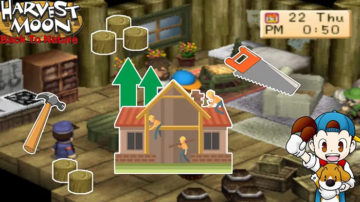 Upgrade Rumah Harvest Moon