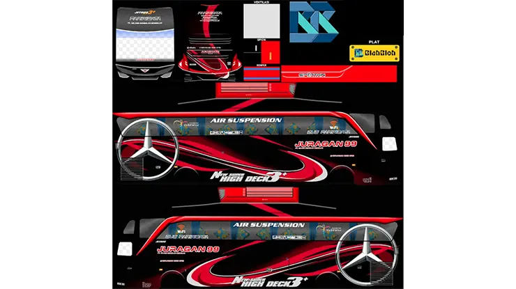 Livery Juragan 99 Spartan Sadewa SHD