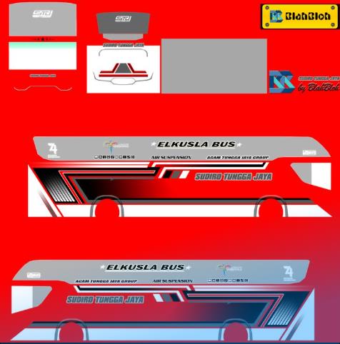 Livery Bus Srikandi SHD: Cara Membuat & Tips Desain 3 livery bus srikandi shd